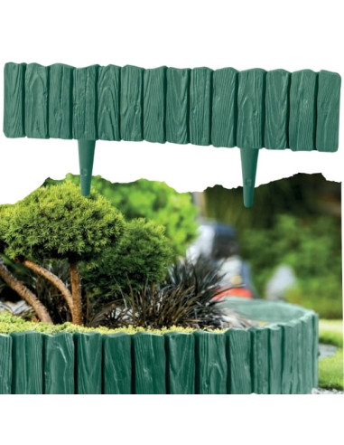 Dekoratyvinė tvorelė WoodPalisade,terakota, 2.32m. Statybinės medžiagos