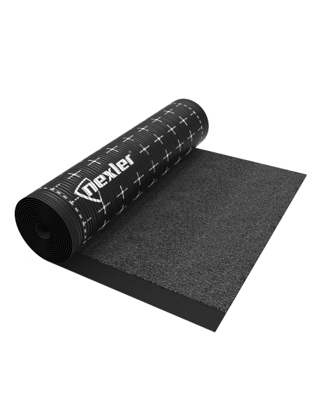 Bituminė danga Nexler PREMIUM 4mm 40H PV200 (6m2). Viršutinis sluoksnis, lankstumas iki -20°C, poliesterio pagrindas. Kokybiška 