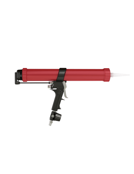 Pneumatinis hermetikų pistoletas Foil Pack Gun Pneumatic PH6, 600ml. Statybinės medžiagos