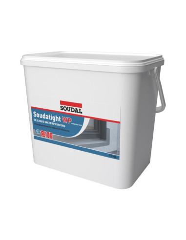 Mastika hibridinė polimero pasta Soudatight WP SOUDAL, 10kg. Statybinės medžiagos