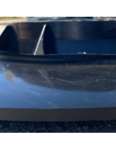 Dangtis plastikinis su praplatinimu 780PE, su plokšte 100cm 120cm, spalva Juoda 2