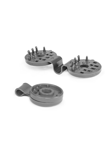 Spaustukas, pilkas (50vnt.). Statybinės medžiagos