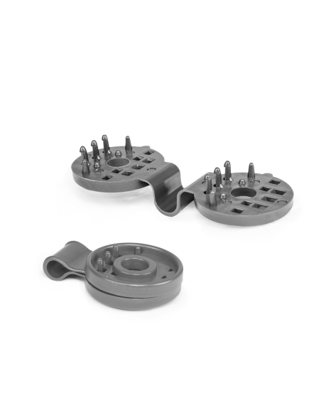 Spaustukas, pilkas (50vnt.). Statybinės medžiagos