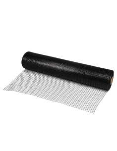 Tinklas nuo kurmių, 50 g/m2, juodas, akutės dydis 19 x 19 mm. Statybinės medžiagos