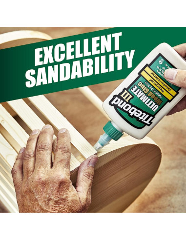 Medienos klijai Titebond III Ultimate Wood Glue