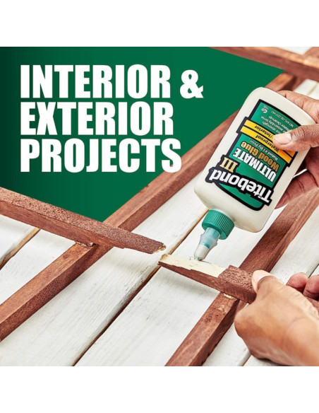 Medienos klijai Titebond III Ultimate Wood Glue