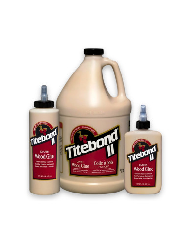 Medienos klijai tamsūs (rudi) Titebond II DARK Wood Glue, 474ml