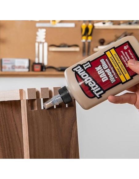 Medienos klijai tamsūs (rudi) Titebond II DARK Wood Glue, 474ml