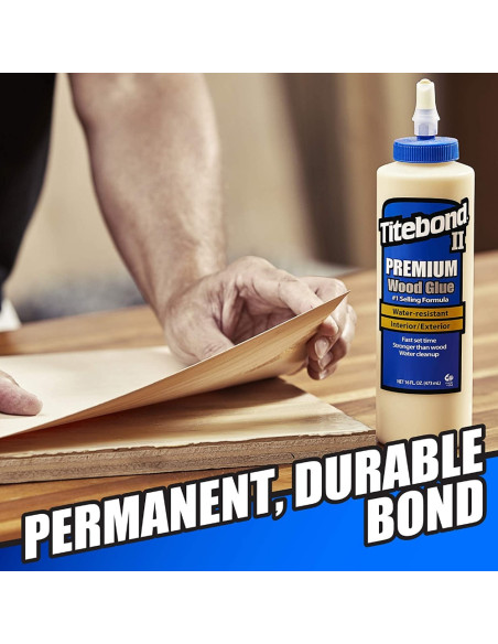 Medienos klijai Titebond II Premium Wood Glue