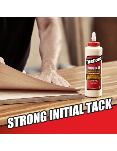 Medienos klijai Titebond Original Wood Glue atsparūs tirpikliams