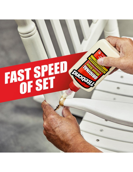 Medienos klijai Titebond Original Wood Glue atsparūs tirpikliams