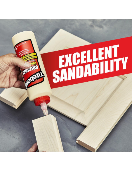 Medienos klijai Titebond Original Wood Glue atsparūs tirpikliams