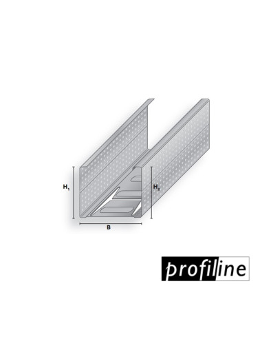 Profilis vertikalus pertvarinis CW75/50, Profiline (pasirenkamas ilgis)
