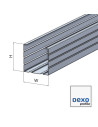 Profilis vertikalus pertvarinis CW75/50 DEXO Profile, storis 0.6mm (pasirenkamas ilgis)