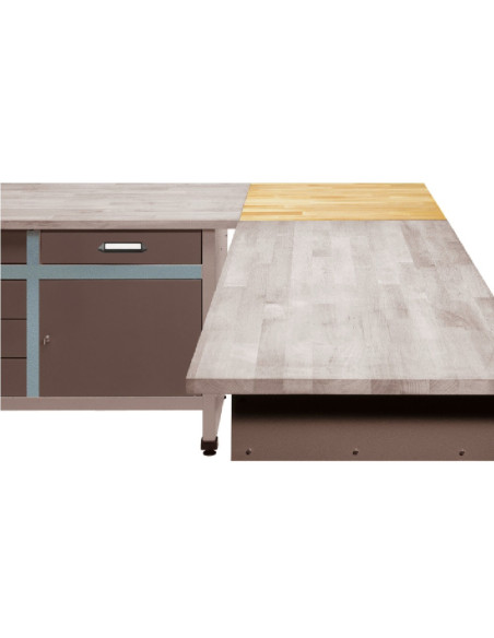 Kampinis stalviršio elementas 30mm 60x60cm, KÜPPER