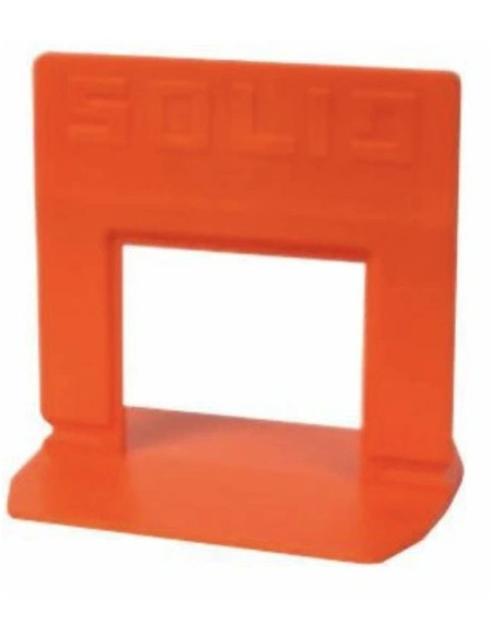 Plytelių lyginimo sistemos apkabos, 1.0mm (800 vnt.), SOLID. Statybinės medžiagos