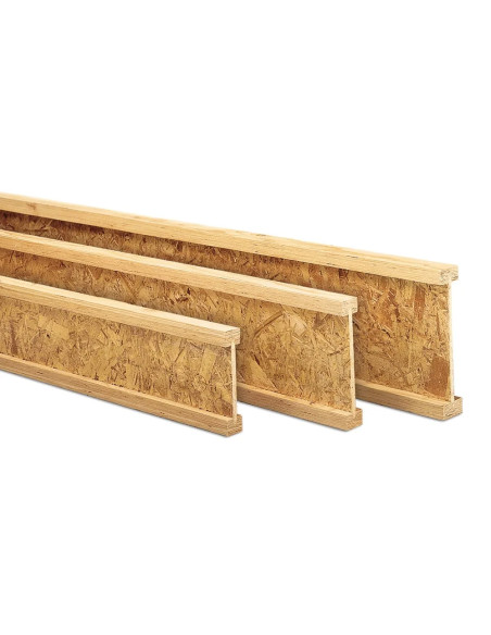 Medinės dvitėjinės I-Joist sijos (pasirenkami matmenys)
