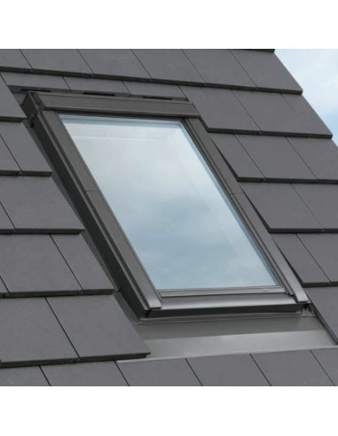 Stogo montavimo ir apdailos komplektas, plokščioms čerpėms EDT S00T01 VELUX (įvairūs dydžiai). Statybinės medžiagos