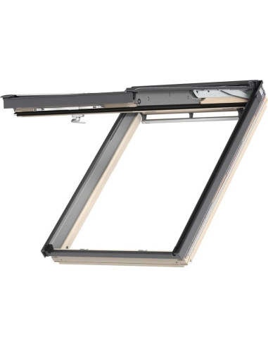 Stogo langas VELUX Premium GPL 3066 su rankena viršuje (įvairūs dydžiai). Statybinės medžiagos.