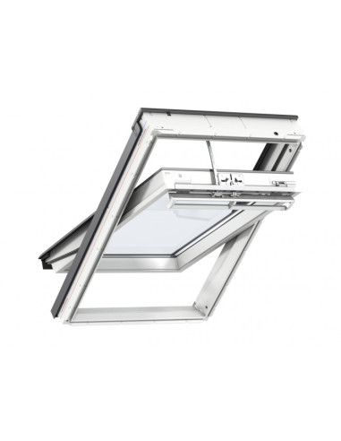 Stogo langas VELUX Premium GGU 006221 INTEGRA su rankena viršuje. Statybinės medžiagos.