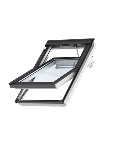 Stogo langas VELUX Premium GGU 006221 INTEGRA su rankena viršuje. Statybinės medžiagos.