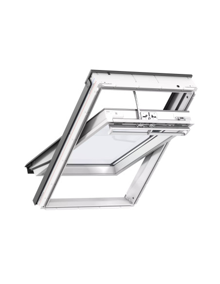 Stogo langas VELUX Premium GGU 006621 INTEGRA su rankena viršuje. Statybinės medžiagos.