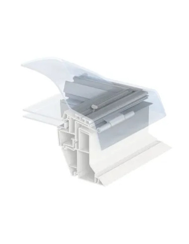 VELUX ISD 0000 | Skaidrus akrilo kupolas plokščiam stogui. Statybinės medžiagos.