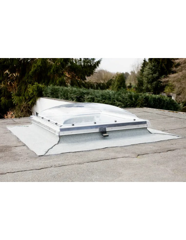 VELUX ISD 0100 | Matinis pieno spalvos kupolas stogui | Privatumas. Statybinės medžiagos.