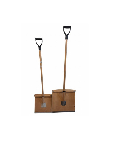 Kastuvas sniegui fanerinis, plotis 40cm arba 50cm (pasirenkamas)