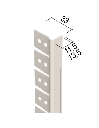 Protektor 3768 lankstus užbaigimo profilis | 12,5mm GKP | 3m