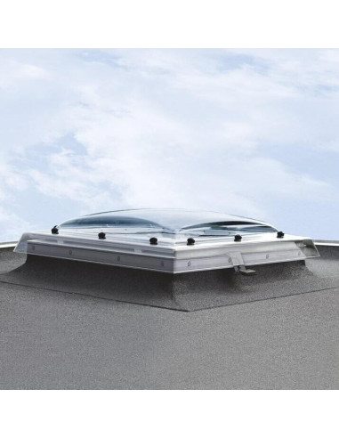 VELUX ISD 0010 polikarbonatinis kupolas | Skaidrus ir nedūžtantis | Statybų Turgus