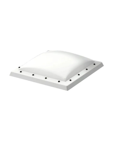 VELUX ISD 0110 matinis polikarbonatinis kupolas | Atsparus smūgiams | Statybų Turgus