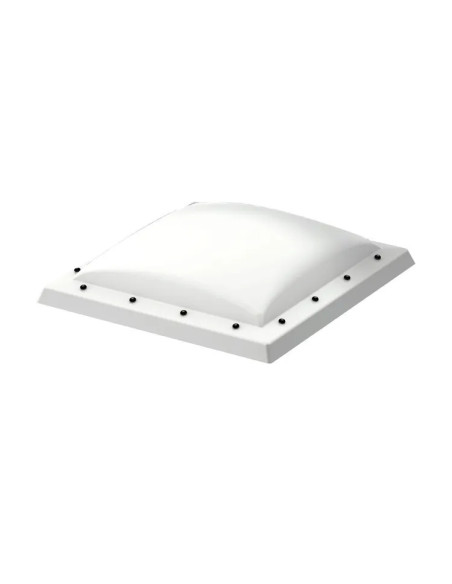 VELUX ISD 0110 matinis polikarbonatinis kupolas | Atsparus smūgiams | Statybų Turgus