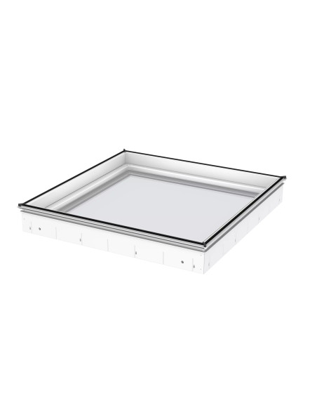 VELUX CVP 0573 elektrinis plokščio stogo langas | Su lietaus jutikliu | Statybų Turgus