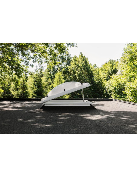 VELUX ISJ 0102 matinis akrilo kupolas | 2 sluoksniai | Statybų Turgus
