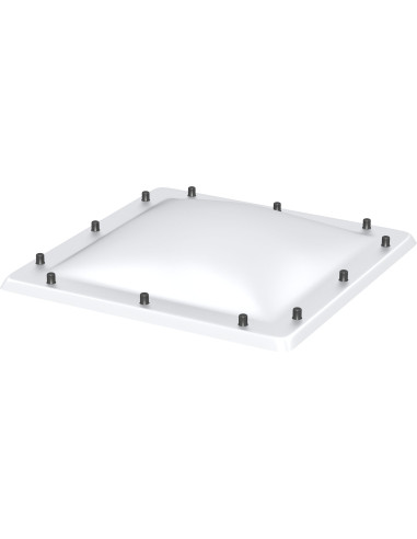 VELUX ISJ 0112 matinis polikarbonato kupolas | Nedūžtantis | Statybų Turgus