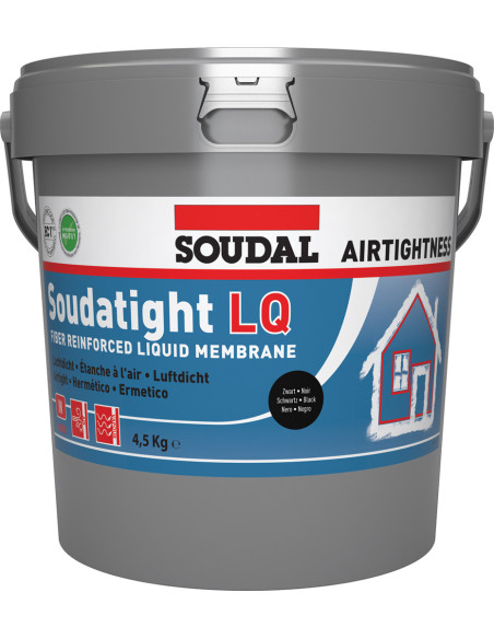 Mastika polimero pasta Soudatight LQ, 4.5kg SOUDAL. Statybinės medžiagos