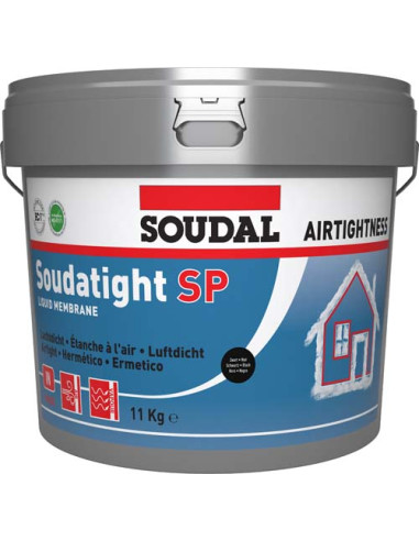 Soudatight SP SOUDAL 11kg | Purškiama sandarinimo mastika | Garų izoliacija