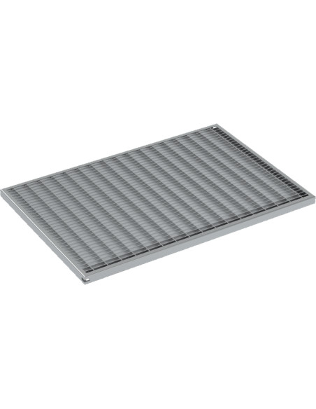 Batų valymo grotelės cinkuoto plieno 9 x 31 mm tinklelis, 60 x 40 cm. Statybinės medžiagos