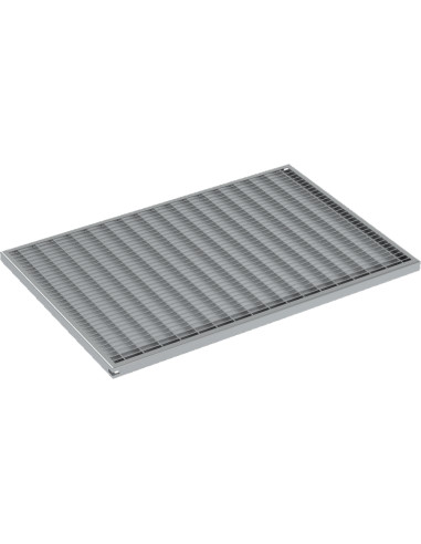 Batų valymo grotelės cinkuoto plieno 9 x 31 mm tinklelis, 100 x 50 cm. Statybinės medžiagos
