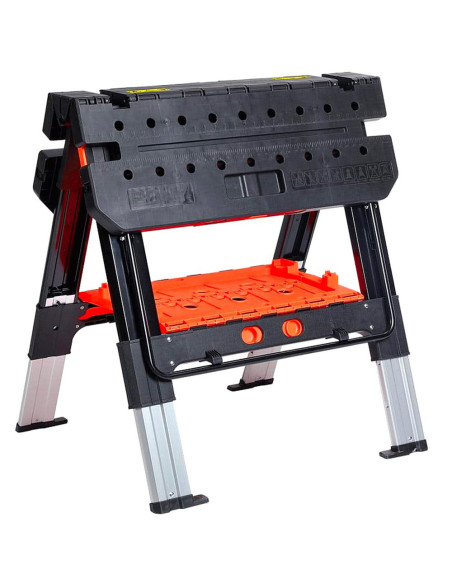 Darbastalis E-Z CLAMP Heavy Duty | Sulankstomas ir mobilus stalas