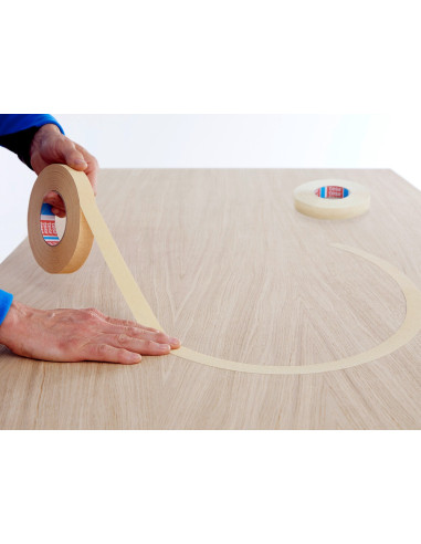 Apsauginė juosta linkiams plotis 19mm, ilgis 25m TESA 4319. Statybinės medžiagos