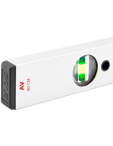 SOLA AV aliuminio gulsčiukas | Tikslumas 0.5 mm/m | FOCUS akutė. Statybinės medžiagos