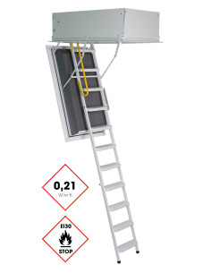 Minka Arctic Fire – itin šilti priešgaisriniai laiptai | U 0,21 EI30