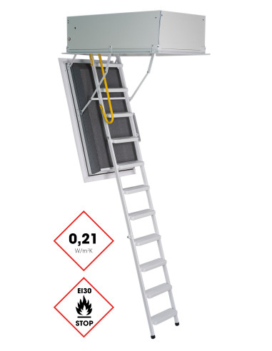 Minka Arctic Fire – itin šilti priešgaisriniai laiptai | U 0,21 EI30