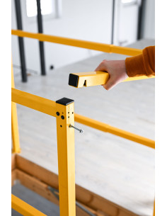 Minka apsauginis turėklas palėpei | Reguliuojamas 110-140 cm 2