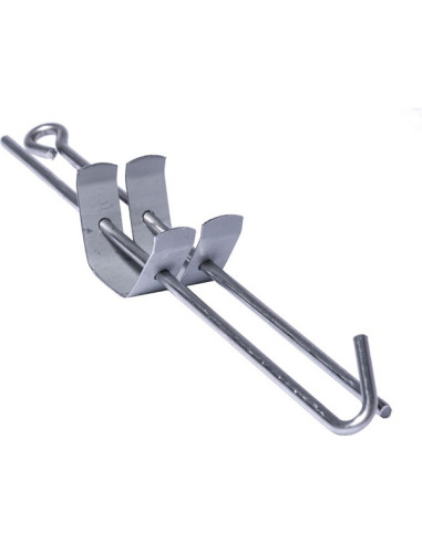 Dviguba spyruoklė pakabinimo strypams | 4 mm strypų ilginimui