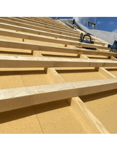 Priešvėjinė vėdinamo fasado plokštė 22mm 600x2230mm STEICO Universal