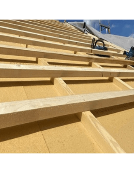 Priešvėjinė vėdinamo fasado plokštė 22mm 600x2230mm STEICO Universal