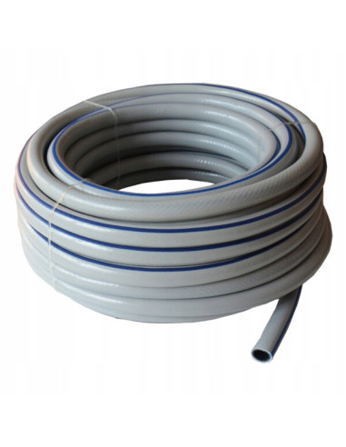 Laistymo žarna pilka Strong Line, neužsilenkianti. Statybinės medžiagos